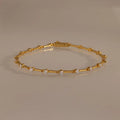 Tennis Bracelet – Exquisite Crystal Bar Bracelet – Minimalist Style for Women